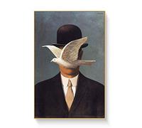 RUIYANMQ Puzzle 1000 pièces René Magritte surréalisme Reproduction d'œuvre d'art Affiche Bois Adulte Jouet Jeu de décompression Jq405Mk