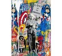 RUIYANMQ Puzzle De 1000 Pièces Pieces Street Art Graffiti Abstract Posters for Jeu De Décompression Familial pour Adultes Qw502Zp