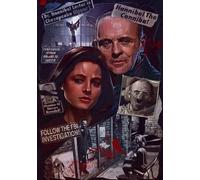 RUIYANMQ Puzzle en Bois 1000 Pièces Film d'horreur Le Silence des Agneaux Affiche pour Puzzle Familial Jeu Anti-Stress Vg99Gz