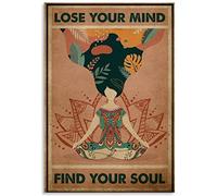 RUIYANMQ Puzzle en Bois 1000 pièces Vintage Yoga Puzzles Jouets éducatifs pour Adultes Cadeau d'anniversaire Vq213Zw