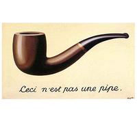 RUIYANMQ Puzzle Magritte 1000 pièces Puzzle en Bois Adultes Enfants Jouets éducatifs Jeu Familial Tl49Zv