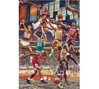 RUIYANMQ Puzzles 1000 Pieces Basketball Players Posters for Adultes Famille Jeux Éducatifs Jouets Qw382Zp