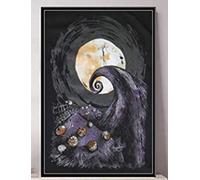 RUIYANMQ Puzzles 1000 pièces Cauchemar Avant Noël Jack Skellington Film Art Soie pour Adultes Enfants Jeux Jouets Éducatifs Wq80Xz