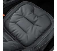 RuiYiL 2 Pièces Coussin Siège Voiture pour VW Amarok Double Cab 2010-2020, Housse siège Auto Housses Siège Doux Confort Coussin Avant Voiture Protec,B/Black