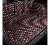 RuiYiL Couverture ComplèTe Auto Tapis de Coffre pour VW Tiguan II Allspace 7-Seat 2017-2023 2024, Coffre Plancher Doublure Protection Coussin AntidéRapant ImerméAbles Accessoires,A/Coffee