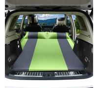 RuiYiL Matelas Gonflable Voiture pour VW Tiguan Touareg Touran Atlas, Portable Plus Épais d'air Coussin Lit Pneumatique Tapis Voiture Air Mattress Coffre Coussin,C/Green
