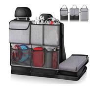 RuiYiL Rangement Coffre de Voiture pour Renault Austral E-Tech Hybrid Esprit Alpine SUV 2022-2025, Organisateur de Coffre de Voiture Sac de Coffre Pliable Suspendu Range-Coffre Accessoires,B/Grey