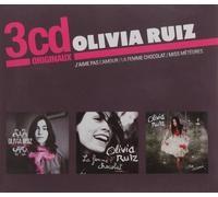 Ruiz, Olivia - J'aime pas l'amour / La Femme Chocolat / Miss Météores (Coffret 3 CD)