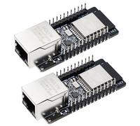 RUIZHI 2 Pièces WT32-ETH01 Embedded Port Réseau ESP32 Module MCU Sans Fil avec Bluetooth Compatible avec Arduino