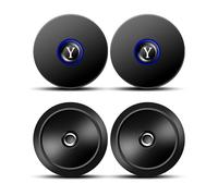 RUIZHI 4pc Jack Pad - Coussinets de Cric Compatible avec Tesla Modèle Y, Coussin Robuste pour Point de Levage, Caoutchouc | Absorption des Chocs | 20mm, Protéger Les Batteries du Châssis