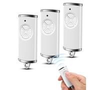 RUIZHI - 868MHz Télécommande Portail HSE4-868-BS, HSE2-868-BS, HS5-868-BS, HS4-868-BS, 4 Canaux, Rolling Code, Telecommande Tubauto avec Piles, Telecommande HS1-868-BS, HSP4-868-BS, HSD2-868-BS