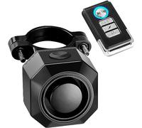 RUIZHI Alarme de vélo/Moto à détection de Vibrations avec télécommande, avec capteur de Mouvement antivol sans Fil 110 DB pour vélo Electrique,Moto,Scooter