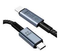 RUIZHI Câble DisplayPort 2.1 2 m - 80 Gbps High Speed DP Câble pour 16K @ 60Hz, 8K @ 120Hz, 4K @ 240Hz, avec HDR, DSC 1.2a, FreeSync & G-Sync, pour PC de jeu et moniteur