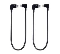 RUIZHI Câble Micro USB 29cm Revers Tressé en Nylon Connecteur Micro USB Remote Controller Cable pour DJI Mavic Pro/Spark/Mavic Air