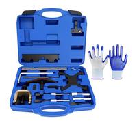 RUIZHI Kit d'outils de Calage d'arbre à Cames Moteur pour Ford 1,4 1,6 1,8 2,0 Di/TDCi/TDDi ECOBOOST 1,6 Ti-VCT 1,5/1,6 VVT 2,3L 2,5L, Calage Arbre à Cames