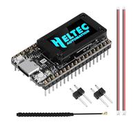 RUIZHI LoRa ESP32 V4 Module avec Meshtastic, LoRa ESP32 V4 WiFi Bluetooth Module avec écran OLED 0,96″ et puce 1262 ESP32-S3R2 MCU 16M Flash compatible avec Arduino Meshtastic LoRaWAN IoT