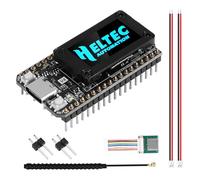 RUIZHI Lora ESP32 V4 Module avec Meshtastic Lora ESP32 V4 WiFi Bluetooth Module avec GPS 0.96″ OLED Display et 1262 Chip ESP32-S3R2 MCU 16M Flash Compatible avec Arduino Meshtastic LoRaWAN IoT