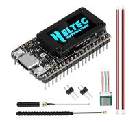 RUIZHI Lora ESP32 V4 WiFi Bluetooth Module avec Meshtastic Lora ESP32 V4 Module avec GPS et 868 MHz Antenne, 0.96″ OLED Display 1262 Chip ESP32-S3R2 MCU 16M Flash avec Arduino Meshtastic IoT