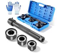 RUIZHI Lot de 4 Extracteur Rotule Axiale Outil pour Démontage de Biellette Intérieure Outil de Montage/démontage Extracteur de Rotules de biellette axiale pour Voiture 30-45 mm