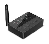 RUIZHI Récepteur Bluetooth 5.3 pour 2 casques pour TV 2 en 1 Transmetteur Bluetooth sans fil Adaptateur audio DAC & AptX HD Low Latency avec câble RCA/AUX pour TV chaîne stéréo PC