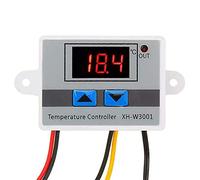 RUIZHI XH-W3001 Digital LCD Module de Contrôleur de Température, Microcomputer Thermorégulateur Thermocouple Thermostat avec Sonde étanche (12V/120W)