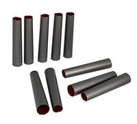 rukauf Cannolo Cornet Lot de 10 Moule Longueur 11,3 cm Le Revêtement Antiadhésif Moule Cannoli Form Cornets Douilles Crème Tubes