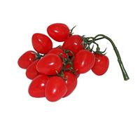 rukauf. Lot de 16 fleurs de tomates cerises décoratives rouges - Légumes artificiels - Décoration