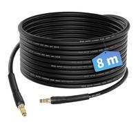 RUKHOOL 8M Flexible Tuyau pour Kärcher K2 K3 K4 K5 K6 K7 Nettoyeur Haute Pression Accessoires Rallonge Tuyaux de Rechange Pièces Détachées Tuyaux D'extension avec Connecteur Rapide Poignée