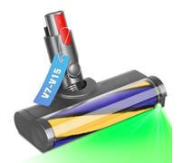 RUKHOOL Brosse pour Dyson V10 V11 V15 V7 V8 Tête de Brosse à Rouleau pour Dyson Aspirateur Accessoires Pièces Détachées avec Lumières LED Turbo Brosse Nettoyage pour Sols Durs