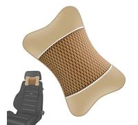 Rukjmqi 2 Pièce Soutien Cervical Automobile Réglable, Appui-TêTe De SièGe Voiture En Mousse À MéMoire De Forme Avec Bretelles RéGlables, Housse Amovible, Adapté Pour Conduire, Jouer, SièGe De Bureau
