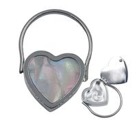 Rukjmqi Bague À Compartiment Secret - Coeur Vintage Pratique pour Fournitures Quotidiennes - Bague de Rangement pour Rouge à Lèvres,pour Maison École Voyage Soirée Fête Mariage Hiver Automne