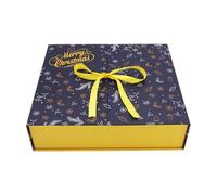 Rukjmqi Boîtes de calendrier de l'Avent de Noël 33 x 30,5 x 8 cm - 24 compartiments - Boîte cadeau à remplir soi-même - Parfait pour la création créative et les idées cadeaux personnelles pendant la