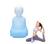 Rukjmqi Bouddha en silicone, pratique de la respiration légère 4/7/8 Calme la respiration B-reathing Yoga méditation visuelle guidée pour réduire le stress et le TDAH pour enfants, femmes et hommes