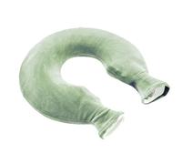 Rukjmqi Bouillotte pour la nuque, chauffe-épaules en forme de U, avec housse en polaire, pour les muscles, la maison, les voyages, l'hiver - Compresse froide
