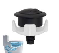 Rukjmqi Bouton de Chasse d'Eau,Couvercle de Pousseur Étanche pour WC - Maintenance Réparation de Réservoir Double Chasse Moderne pour Salle de Bains Maison Appartement Usage