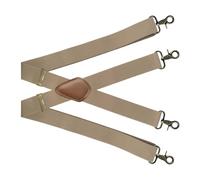 Rukjmqi Bretelles pour Hommes et Aînés - Élastiques Résistants avec Pinces - Ajustables et Tendances Accessoires pour Costume Formel