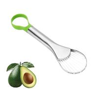 Rukjmqi Couteau À Avocat, Éplucheur Coupe Avocat, 24.5x6.2 Cm Trancheuse À Avocat,Éplucheur De Coupe-pit À L'avocat, Gadgets Grip Kitchen De Cuisine Confortable En Acier Inoxydable Pour Couper Les
