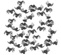 Rukjmqi Fausses araignées, araignées d'halloween | 50X farces de Jouets - Accessoires de farces d'halloween pour fêtes costumées, carnavals, décoration de Plaisanterie