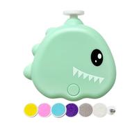Rukjmqi Grinder à ongles pour chiens, broyeur d'ongles pour chiens | 3 modes réglables de 40 dB de dinosaure Forme électrique Nail Grinder | Outil de toilettage doux sans fil à faible bruit pour le