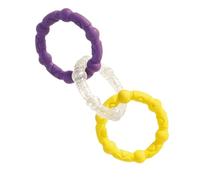 Rukjmqi Jouet interactif pour chien à tirer et à tirer, jeu à 3 anneaux pour les exercices de traction et de rapport, jouet interactif pour chien, pour l'intérieur et l'extérieur, jardin, terrasse