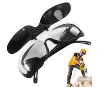 Rukjmqi Lunettes de Soudage à Assombrissement Automatique | Masque De Soudage Auto-Obscurcissant Hd Pour Arc Tig Mig - Protection Oculaire Anti-Rayures pour Soudage Mig Tig Découpe Meulage