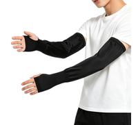 Rukjmqi Manches de pour Homme, Protection Solaire Confortable, Manches Rafraîchissantes pour Bras, pour Golf, Running, Cyclisme, Randonnée, Pêche, Jardinage,