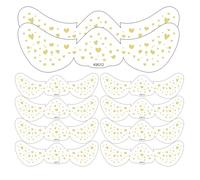 Rukjmqi Points de Lumière Pailletés pour Visage,Kit De Maquillage Étincelant Résistant 10 Pièces | Patch Temporaire Facial Maquillage Paillettes Lumineux,Idées Carnaval Fêtes Cosplay Photoshoots Noël