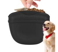 Rukjmqi Poux de friandises pour Chiens, Sac de friandise magnétique | Clip Portable sur Treat,Accessoires de Petits Animaux, Sac de Rangement de collations avec Fermeture magnétique pour Biscuits,