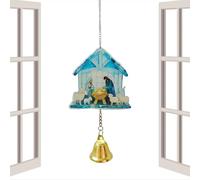 Rukjmqi Scène de crèche - Mobile décoratif avec figurines de crèche 2D - Image de fenêtre chrétienne pour l'intérieur et l'extérieur - Pour l'église, la communauté, la maison, la cheminée, le salon