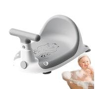 Rukjmqi Siège de bain pour bébé, siège de baignoire pour bébé - Tabouret antidérapant pour la douche pour | Sièges de baignoire confortables sans glissement pour les bébés assis avec une forme de moto