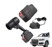 Rukjmqi Souffleur de Feuilles sans Fil,Souffleur d'air Rechargeable pour Dépoussiérage De Voiture - Souffleur 19000 TR/Min pour Balcon Extérieur Camping Ferme Patio Jardin Intérieur Auto