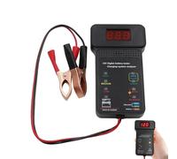 Rukjmqi Testeur de batterie pour véhicules automobiles - Système de test numérique haute sensibilité - 12 V - Pour remorques, camions, berlines, pickups, bateaux, yachts, ATV