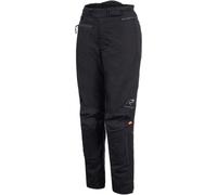 Rukka 4Roads Pantalon textile de moto pour dames, noir/noir, Taille Long 36