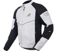 Rukka AirGobi 2.0 Blouson textile de moto, noir-gris, taille 58 pour homme